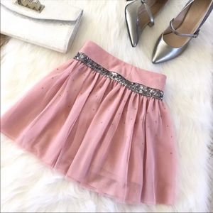 Light Pink Tulle Skirt